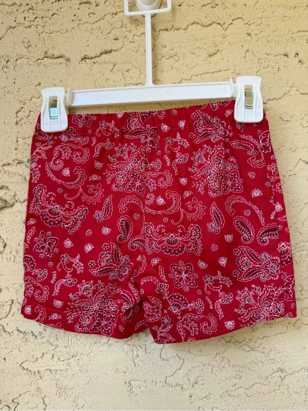Edgehill Collection Boys Long Sleeve Shirt & Paisley Print Shorts Set Sz 2T NWT